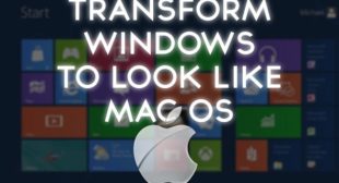 How To Transform Windows 10 Into Mac?