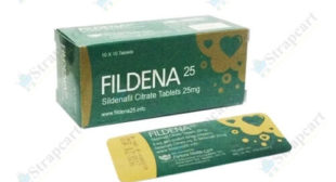 Fildena 25 mg : Reviews, Directions, Side effects, Dosage | Strapcart