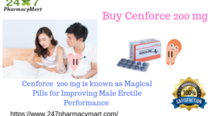 The best strategy to recover and boost s**ual power of man by using Cenforce | 247PharmacyMart