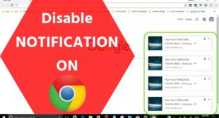 How to Turn Off Google Chrome Notifications?