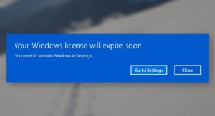 How to Fix “Your Windows License will Expire Soon Error” on Windows 10?