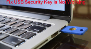 How to Fix USB Security Key not working on Windows 10?