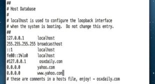 How To Edit Mac Hosts File On Mac (Mac OS X)