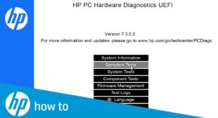 How to Use HP PC Hardware Diagnostics UEFI on Windows 10