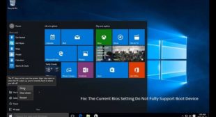 Fix: The Current Bios Setting Do Not Fully Support Boot Device – mcafee.com/activate
