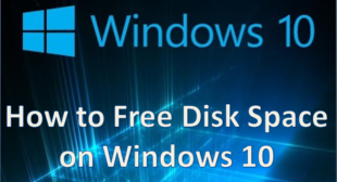 How to Free Disk Space on Windows 10