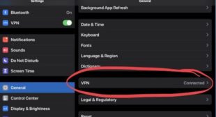 How to See VPN Connect Time on iPad or iPhone