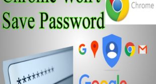 How to fix Chrome Not Saving Password in Windows 10?