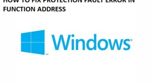 How to Fix Protection Fault Error in Function Address – WebrootSafe