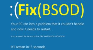 Solved: SPIN_LOCK_ALREADY_OWNED BSOD Error on Windows 10