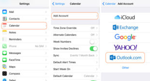 How to set up Outlook Calendars on iPhone – mcafee.com/activate