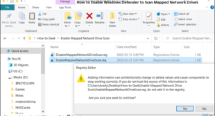 How to Enable Windows Defender to Scan Mapped Network Drives – McAfee Activate