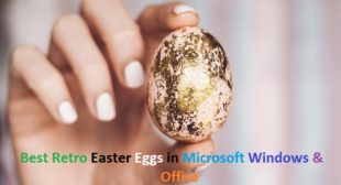 Best Retro Easter Eggs in Microsoft Windows & Office – Directory Nation