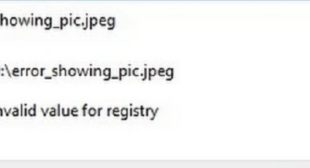 How to Fixed Invalid Value JPG, PNG Registry Error on Windows 10