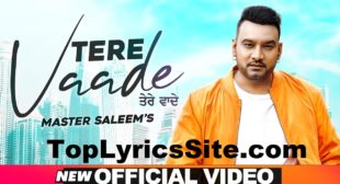 Tere Vaade Lyrics – Master Saleem – TopLyricsSite.com