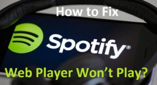 How to Fix Spotify Web Player Won’t Play?