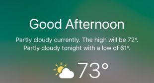 How to See Weather on the Lock Screen of your iPhone?