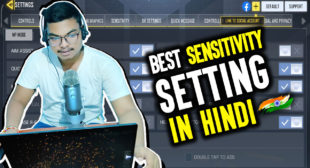 Best Sensitivity Setting For COD Mobile | Call Of Duty Mobile | Hindi Explained | RHINO Gaming