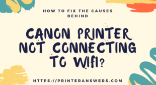 Why won’t Canon Printer mx922 connect to WiFi