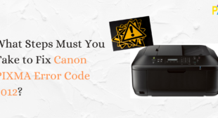 Steps to Must Follow to Fix Canon PIXMA Error Code 5012