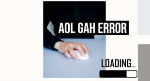 How do you fix the GAH error in AOL Mail?