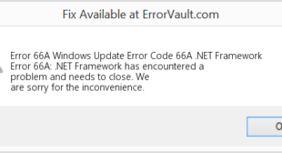 How To Resolve Window Update Error Code 66a with Webroot?