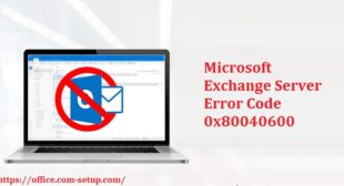 What is MS Exchange Server Error Code 0x80040600 or How to Fix?