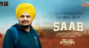 Saab Lyrics – Sidhu Moose Wala