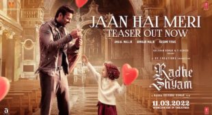 JAAN HAI MERI LYRICS (Radhe Shyam) – Armaan Malik