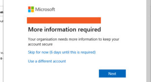 Requirement for Microsoft Office Account