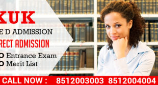 KUK B.ed Admission Kurukshetra University online form 2022 Last Date