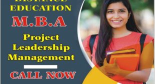 MBA Project Leadership Management Admission 2022-2023 Distance learning Education