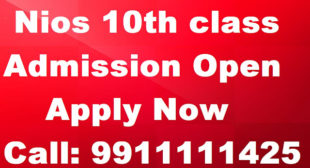 Nios Admission Delhi Blog for Nios 10th class admission and Nios 12th Class Admission in Delhi.